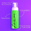 Foam Skin Facial Cleanser Makeup Remover Anti Pollution Anti Acne by Syam Cosmetics 5.07oz 150ml - Espuma Facial Limpiadora Antipolucion con Vitamin E