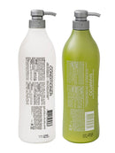 RECAMIER Keratin Shampoo Argan Oil Conditioner Damage Repair | Champu Keratina y Acondicionador 33.3 OZ