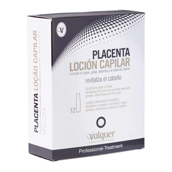 Valquer Locion Capilar Placenta 12 X 15 Ml