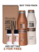 Recamier Professional Salon In +Pro Hydra Repair Hair Shampoo and Conditioner Kit + 2 Nano Keratine