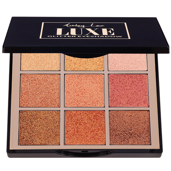 Ashley Lee Cosmetics LUXE Glitter Eyeshadow - Gilded Palette