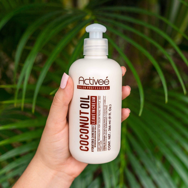 Coconut Oil Leave In Cream 9oz | Sheen enhacing technology for color-faded hair