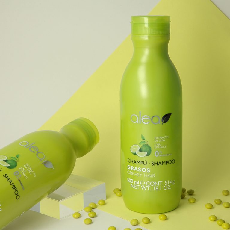 Alea Greasy Hair Shampoo with Lime Extract 18.1oz / 500ml