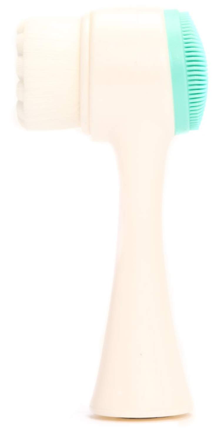 Cala Dual-action mint facial cleansing brush