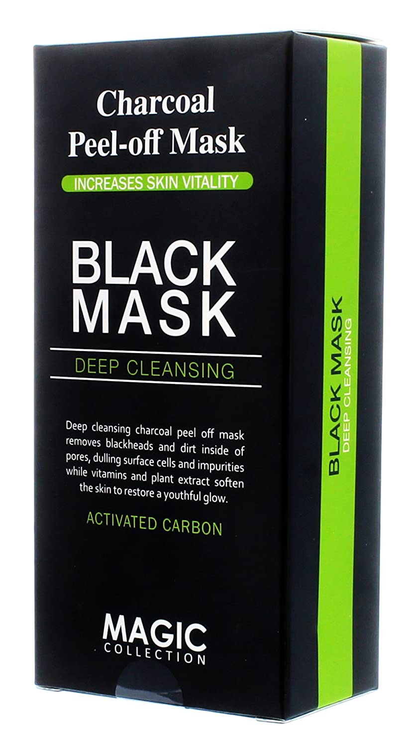 Deep cleansing Charcoal Peel-Off Mask, Blackhead Remover by Magic 60ml / 2.0 oz
