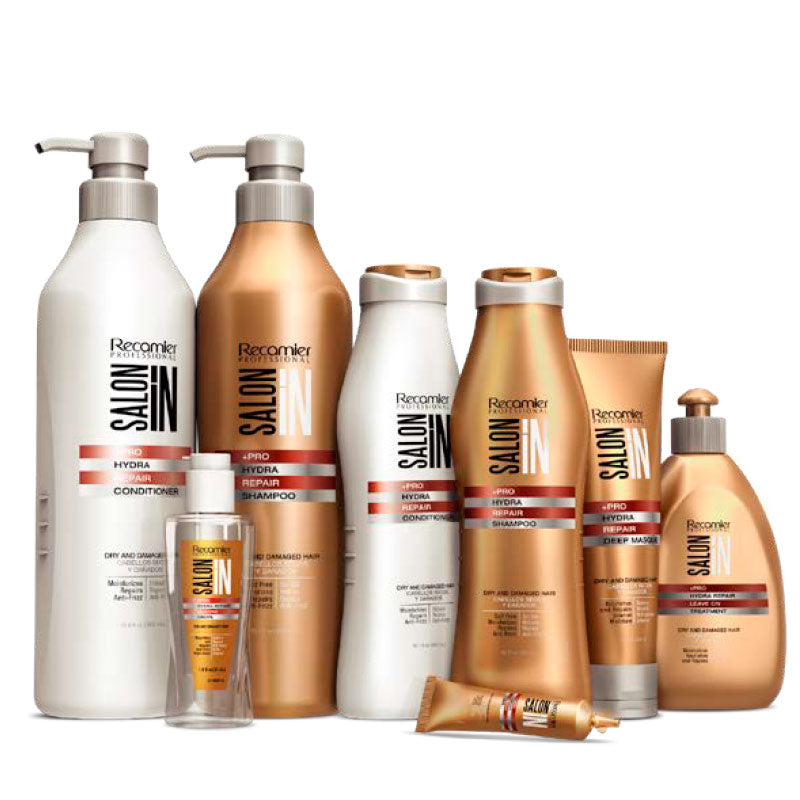 Recamier Professional Salon In +Pro Hydra Repair Hair Shampoo, Conditioner and Treatment Bundle 3 Piece kit 40373 Small