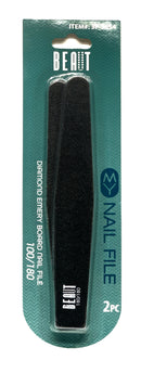 Nail File Diamond Emery Board 100/180 (2 pcs)