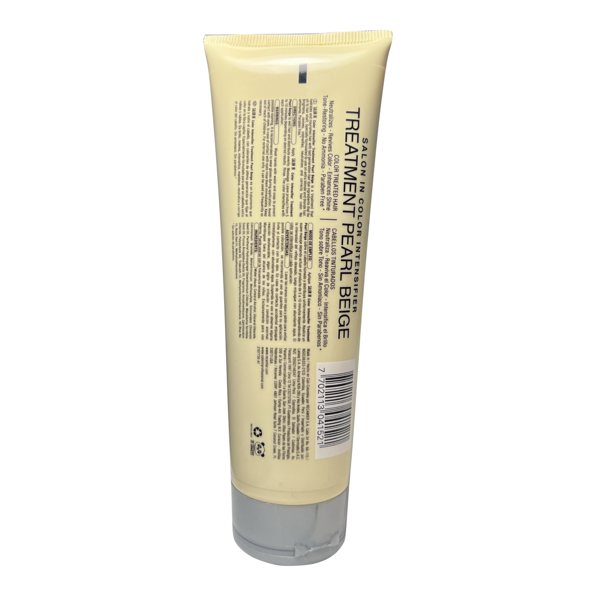 Recamier Professional Salon In +Pro Color Intensifier Treatment Pearl Beige 8.45oz - Tratamiento Intensificador de Color Perla Beige para cabello pintado