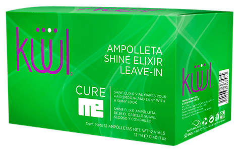 Kuul Cure Me · Ampollas de brillo sin enjuague, 12 unidades