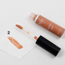 S.he Makeup Glossy Lips lip-gloss Smooth Glass Shine Nude Colors, Complete Set of All 6 Shades