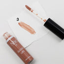 S.he Makeup Glossy Lips lip-gloss Smooth Glass Shine Nude Colors, Complete Set of All 6 Shades