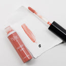 S.he Makeup Glossy Lips lip-gloss Smooth Glass Shine Nude Colors, Complete Set of All 6 Shades