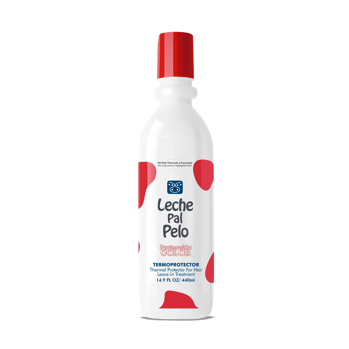 Leche Pal Pelo Proteccion Color For Colourd or Highlighted Hair Hidro Seal Leave-in Treatment | Para Cabello Tinturado y Procesado 14.9oz-440ml (Set/Kit 14.9-440 x3)