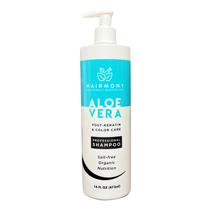 Hairmony Aloe Vera Professional Post-Keratin Color Care Hair Shampoo  - Champu Aloe Vera post-keratina para el cabello