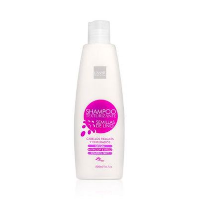 L'MAR Professional Hair Shampoo, Conditioner and Treatment with Flax Seeds for Fragile and dyed Hair | L'mar Semillas de Lino Linea para Cabello Tinturado