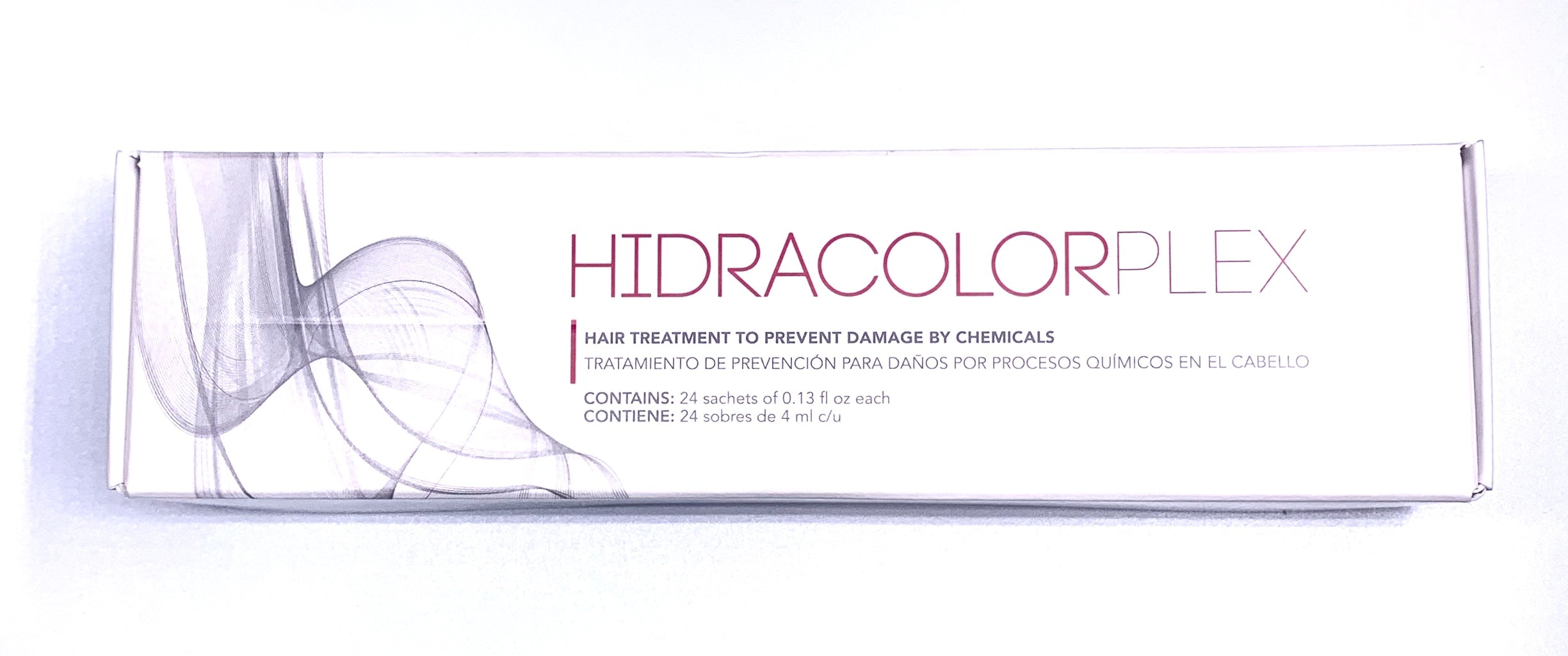 Hidracolor Plex Hair Treatment to prevent damage by chemicals 24 packs 0.13 fl. oz. each