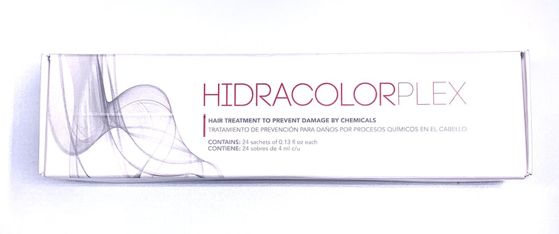 Hidracolor Plex Hair Treatment to prevent damage by chemicals 24 packs 0.13 fl. oz. each