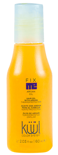 Kuul Fix Me Argan Oil Hair Thermoprotector 2 fl oz - Aceite con Argan Termo Protector para el Cabello