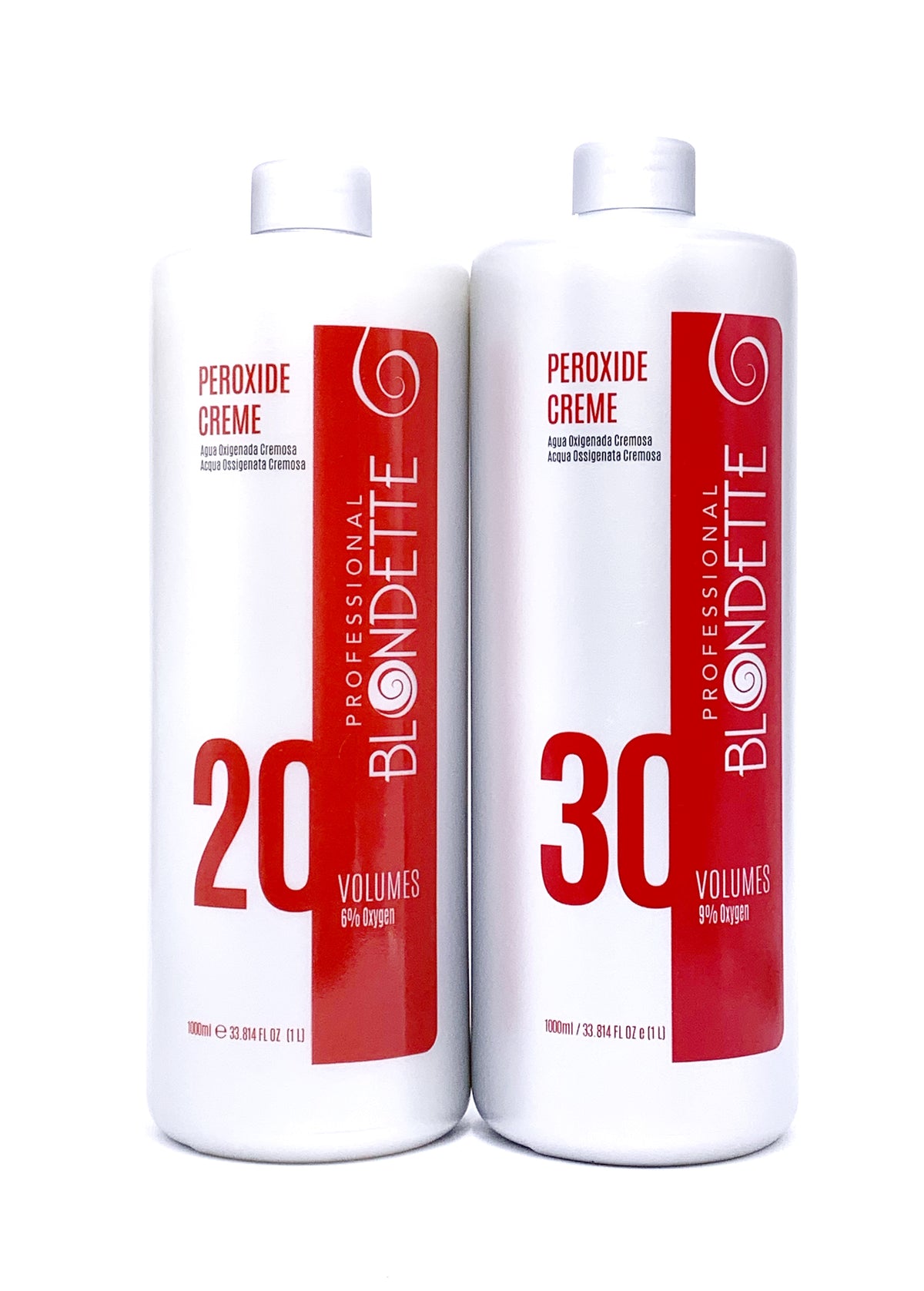 Blondette · Peróxido en crema