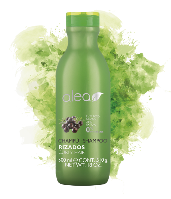 Alea Curly Hair Shampoo and Mask system with Acai Extract for Curly Hair | Alea Champu y Mascarilla para Cabellos RizadosLisos