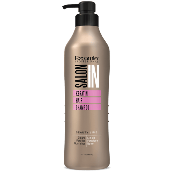 Recamier Professional Salon In Keratin Hair Shampoo 33.8oz/1000ML - Champu de Keratina para el Cabello