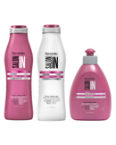 Recamier Professional Salon In +Pro Liss Control Hair Shampoo, Conditioner and Treatment Bundle 3 Piece kit 40403 Small