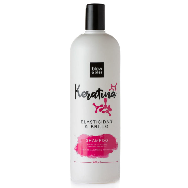 Blow & bliss Keratin Hair Shampoo Anti Frizz enriched with Vitamin E and Aminoacids 33.8 fl.oz.