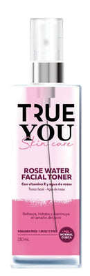 TRUE YOU Rose Water Facial Tonic with Natural Extracts and Vitamin E Rose 7.10 fl. Oz.