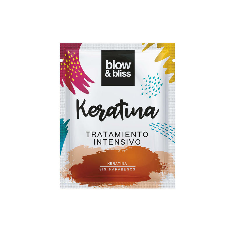 Blow & bliss Hydrolized Keratin Hair Intensive Mask Protects and Restructures Smooth Hair Reduces Frizz 1.01 oz