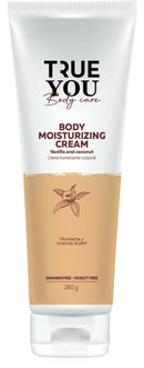 TRUE YOU Body Moisturizing Cream Vanilla and Coconut with Aloe, Calendula and Coenzima Q10 9.46 oz