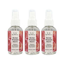 By Natures Rose Water Mist Travel Size 3.4 oz (3 PACK)