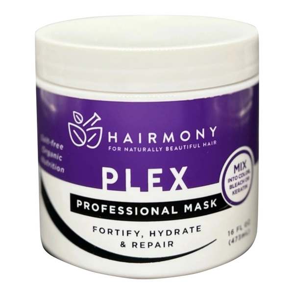 Hairmony Plex Professional Hair Fortifying and Repair Mask 16 Fl oz - Mascara reparadora para el cabello
