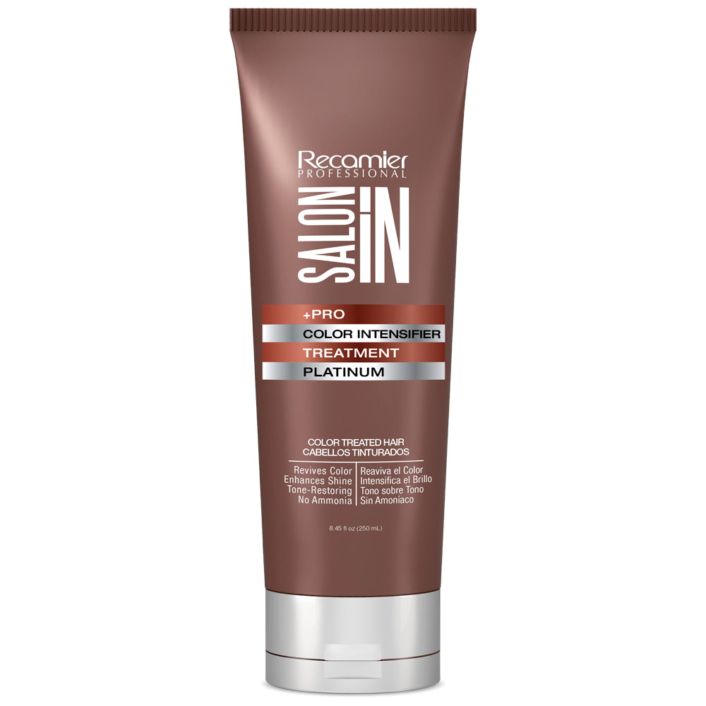 Recamier Professional Salon In +Pro Color Intensifier Treatment Platinum 8.45oz - Tratamiento Intensificador de Color Platino para cabello pintado