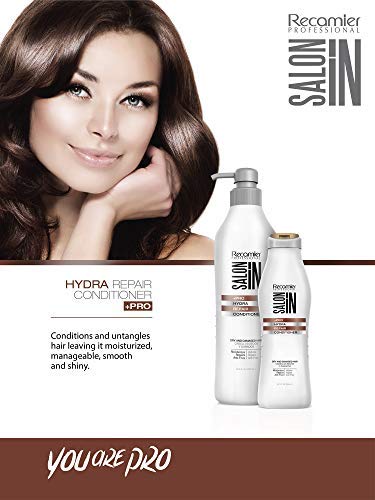 Recamier Professional Salon In +Pro Hydra Repair Hair Conditioner 33.8oz - Acondicionador Reparador Hidratante