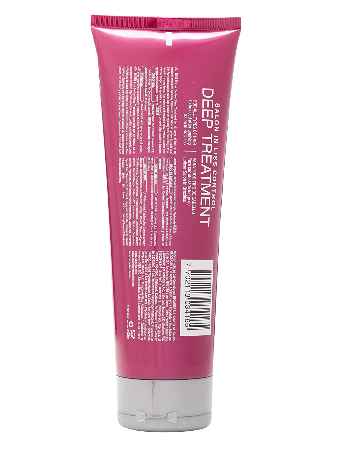 Recamier Professional Salon In +Pro Liss Control Deep Treatment 8.4oz