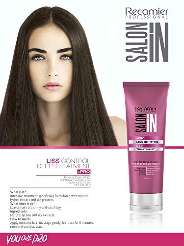 Recamier Professional Salon In +Pro Liss Control Deep Treatment 8.4oz