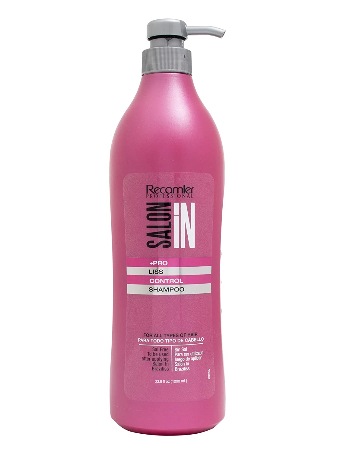 Recamier Professional Salon In +Pro Liss Control Hair Shampoo 33.8oz