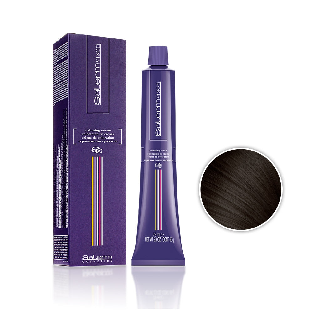 Salerm Cosmetics SalermVison Permanent Cream Hair Color 75ml / 2.5oz