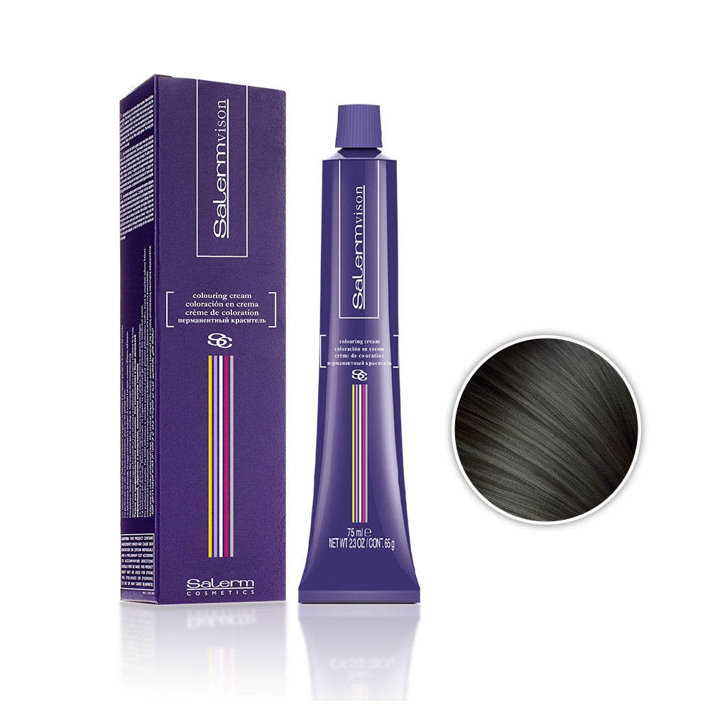 Salerm Cosmetics SalermVison Permanent Cream Hair Color 75ml / 2.5oz